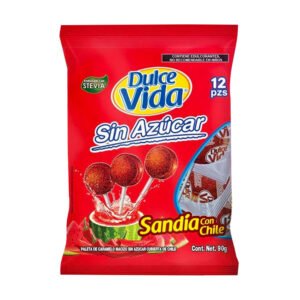 Paletas Dulce Vida Sin Azúcar 90 g Sandía