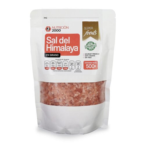 Sal del Himalaya en Grano 500 g Nutrición 2000