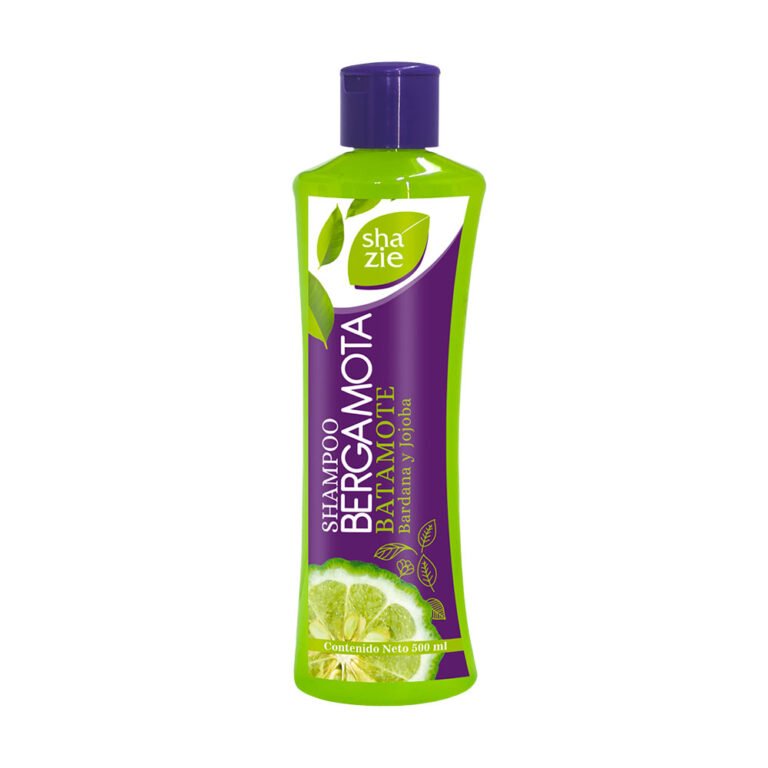 Shampoo Shazie Bergamota y Bardana 500 ml Shanaturals