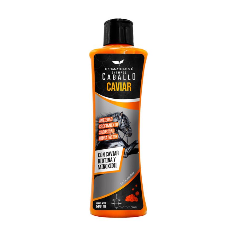 Shampoo Caballo Caviar 500 ml Shanaturals