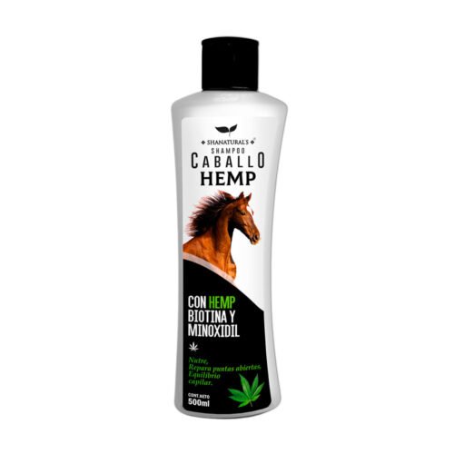 Shampoo Caballo Hemp 500 ml Shanaturals