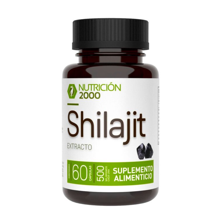Shilajit 60 Cápsulas Nutrición 2000