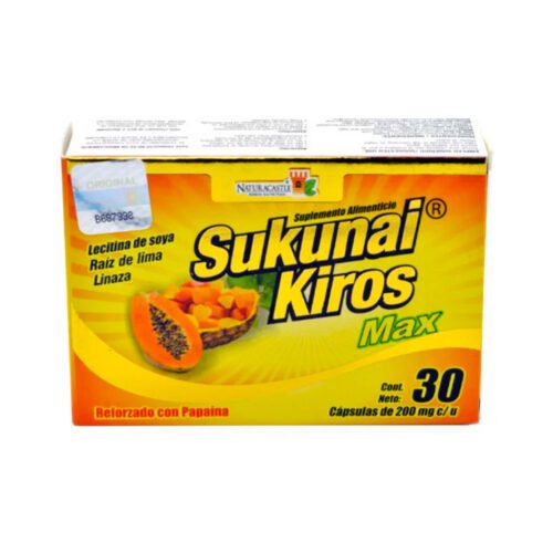 Sukunai Kiros Max 30 Cápsulas