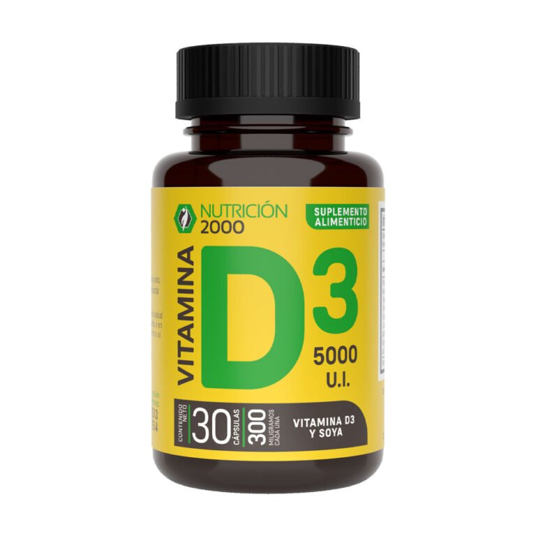 Vitamina D3 30 Cápsulas Nutrición 2000