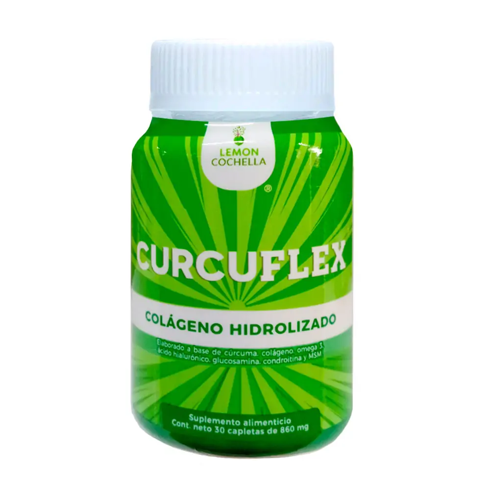 Curcuflex 30 Capletas 860 mg Lemon Cochella
