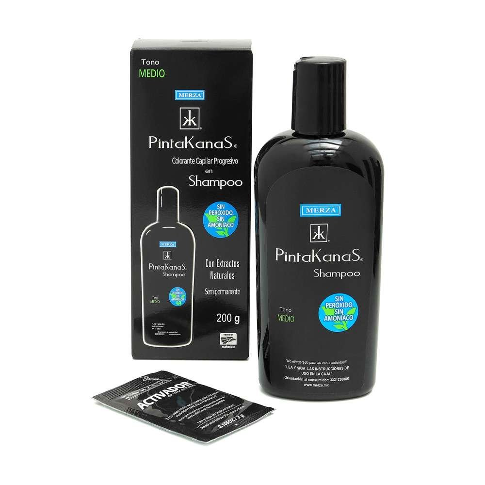 Shampoo Pintakanas Medio 200 g Merza