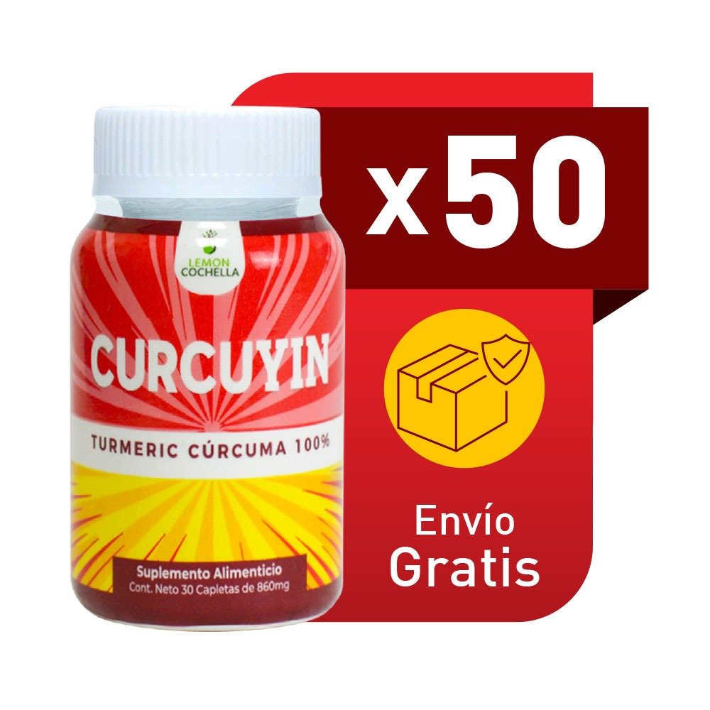 Curcuyin 50 Piezas