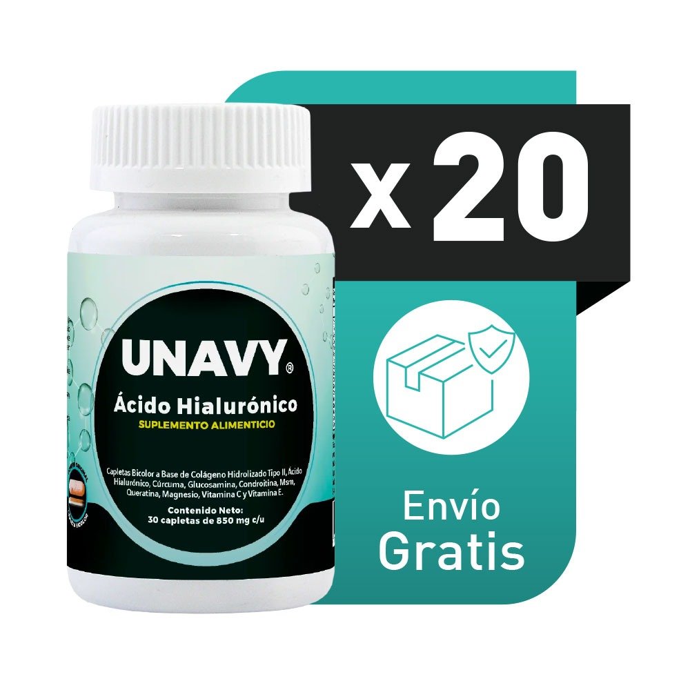 Unavy Ácido Hialurónico 20 Piezas