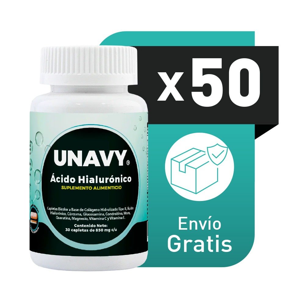 Unavy Ácido Hialurónico 50 Piezas