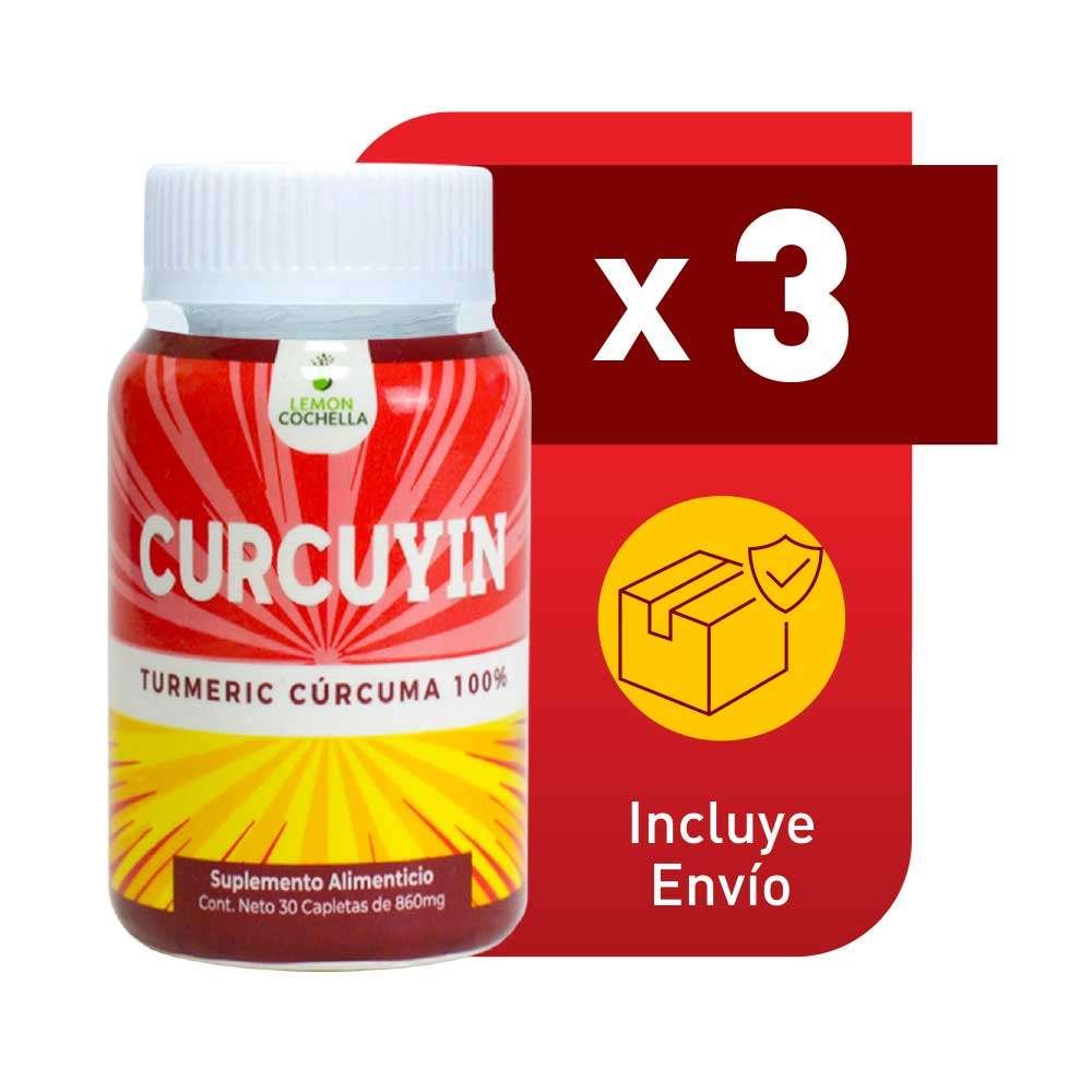 Curcuyin 3 Piezas