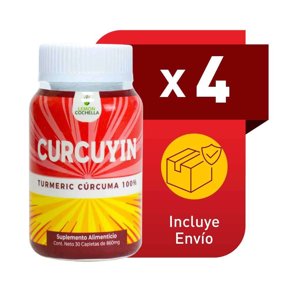 Curcuyin 4 Piezas