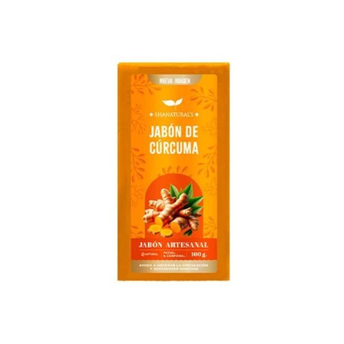 Jabon de Cúrcuma 100 g Shanaturals