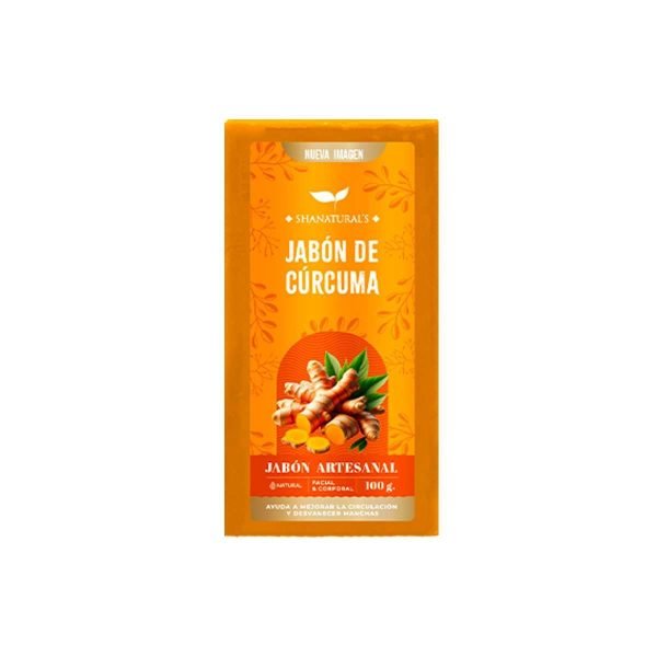 Jabon de Cúrcuma 100 g Shanaturals