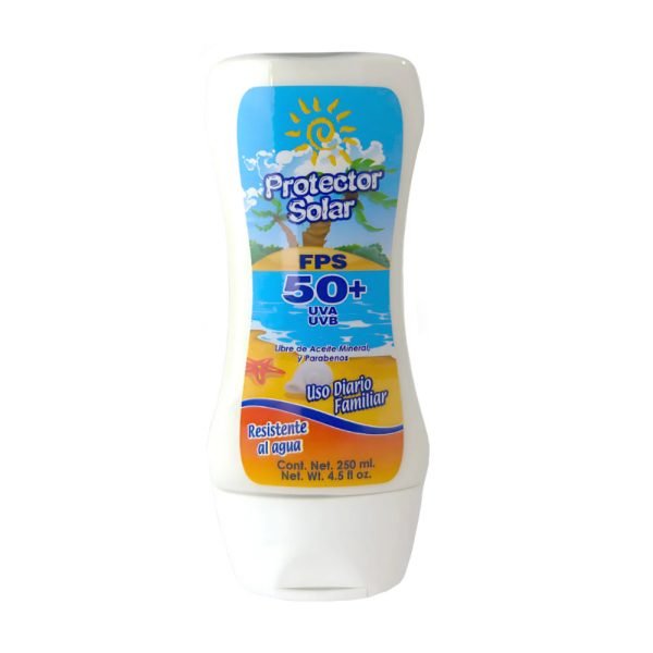 Protector Solar 250 ml 50 FPS Bella Piel