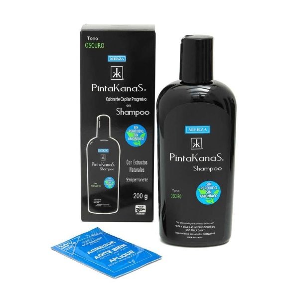 Shampoo Pintakanas Oscuro 200 g Merza