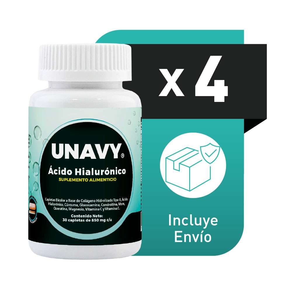 Unavy Ácido Hialurónico 4 Piezas