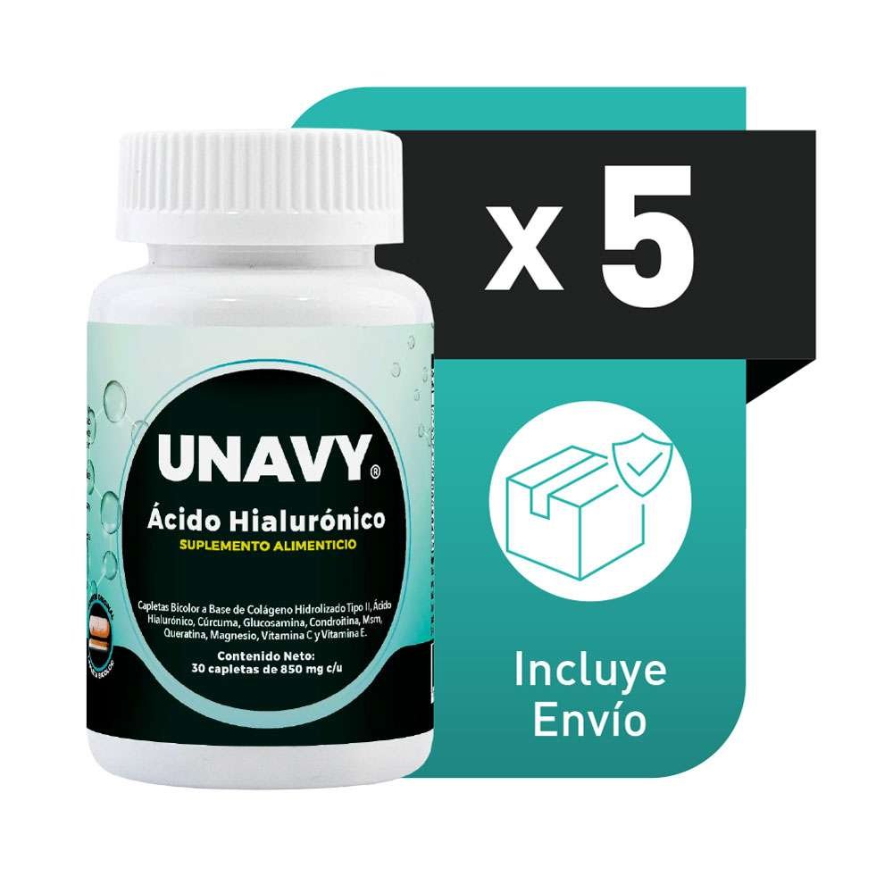 Unavy Ácido Hialurónico 5 Piezas