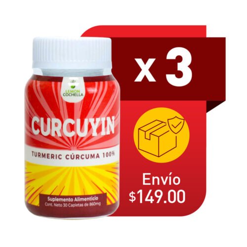 Curcuyin-3 Curcuyin 3 Piezas Lemon Cochella