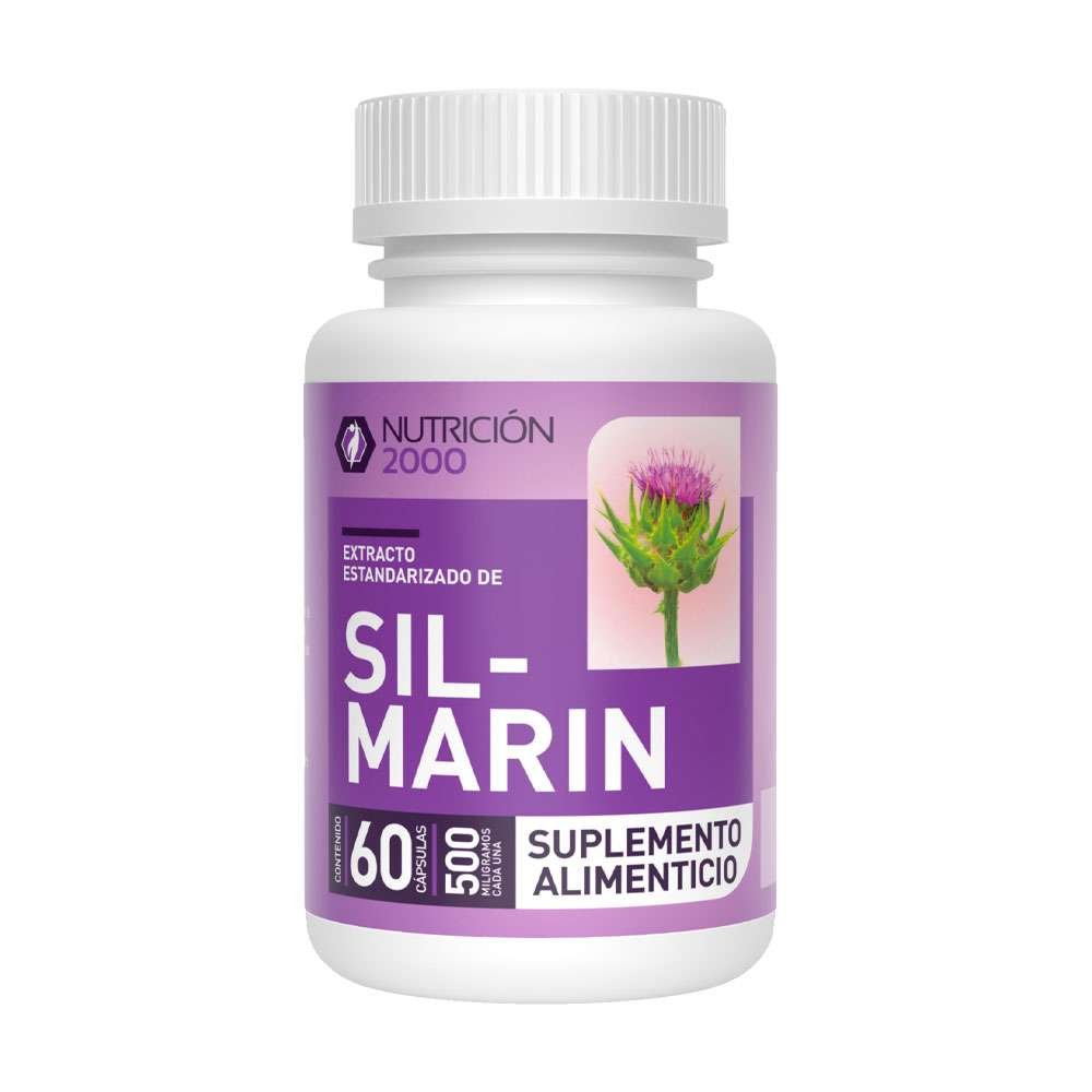 Sil-Marin 60 Cápsulas 500 mg Nutrición 2000