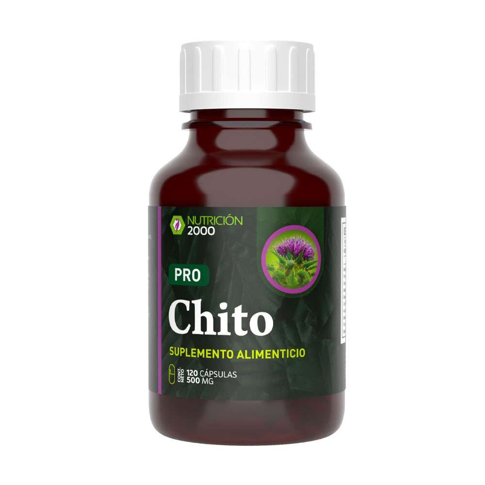 Pro Chito 120 Cápsulas 500 mg Nutrición 2000