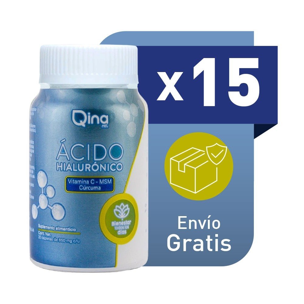 Ácido Hialurónico Qina 15 Piezas