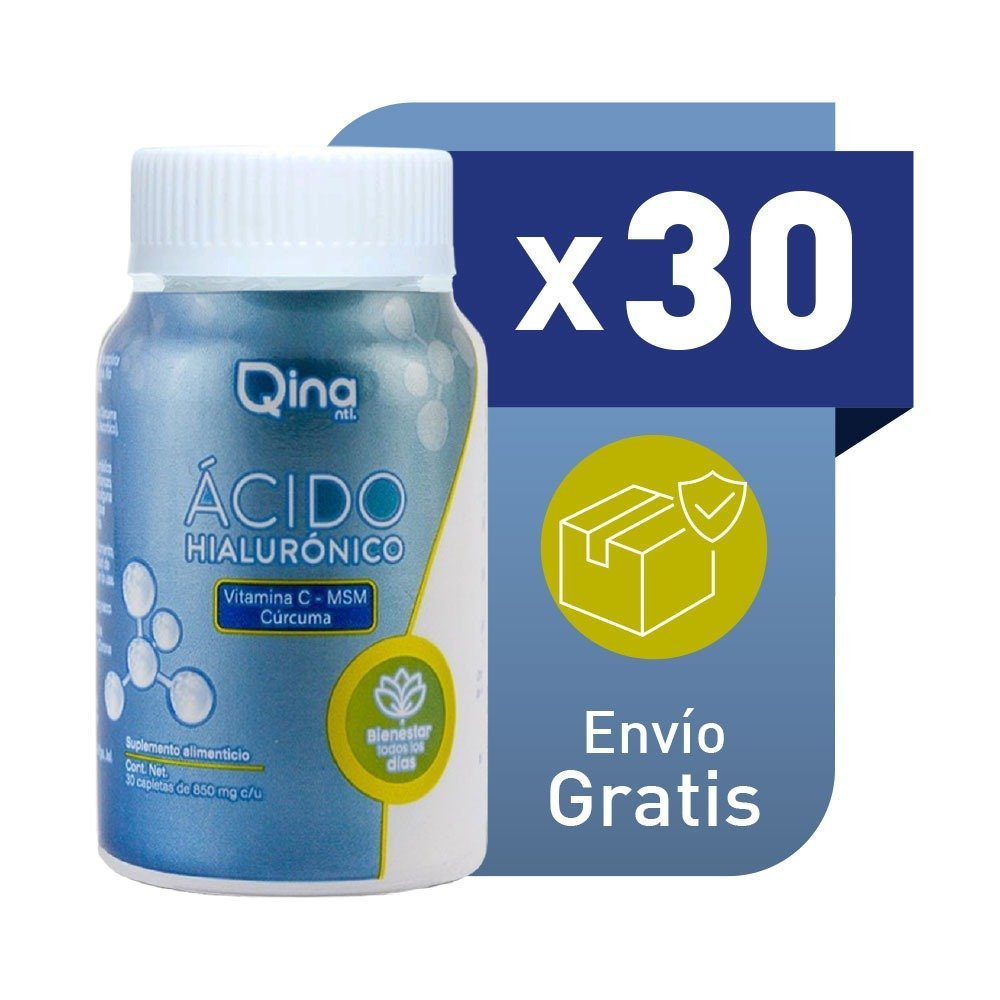 Ácido Hialurónico Qina 30 Piezas