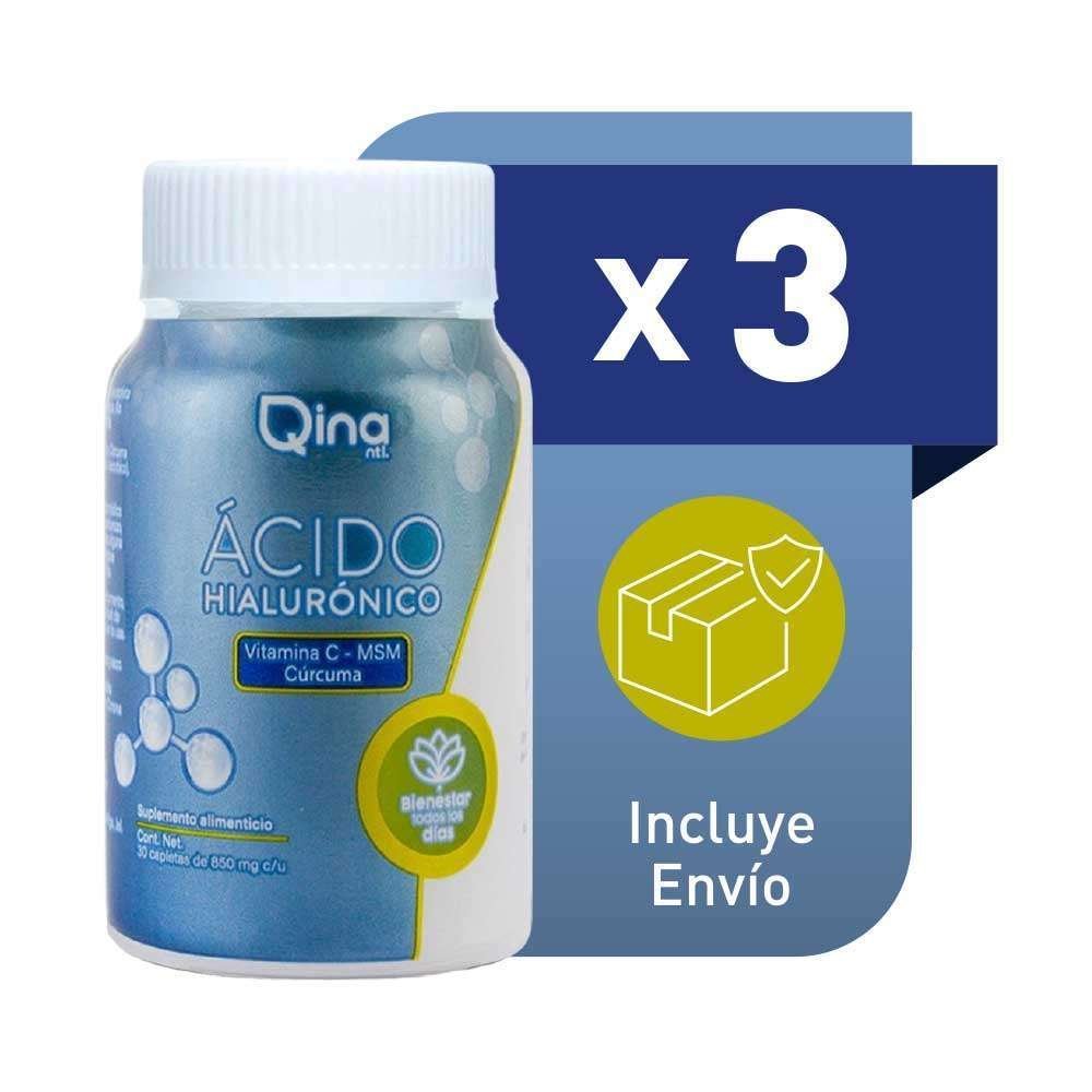 Ácido Hialurónico Qina 3 Piezas