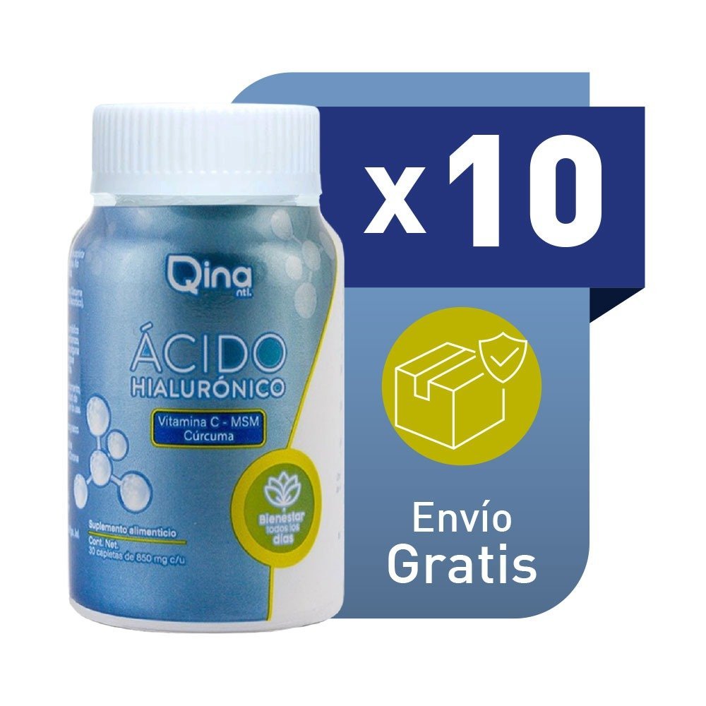 Ácido Hialurónico Qina 10 Piezas