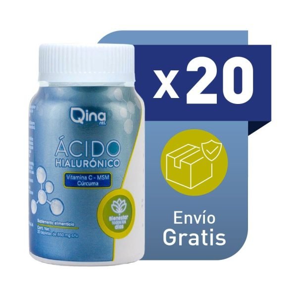 Ácido Hialurónico Qina 20 Piezas