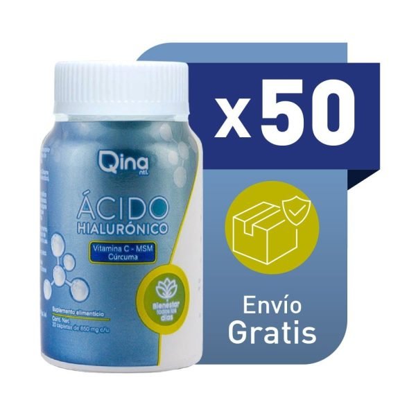 Ácido Hialurónico Qina 50 Piezas