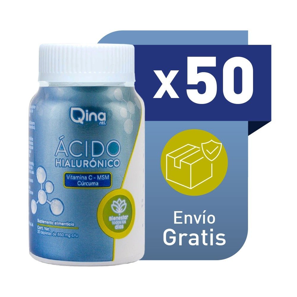 Ácido Hialurónico Qina 50 Piezas