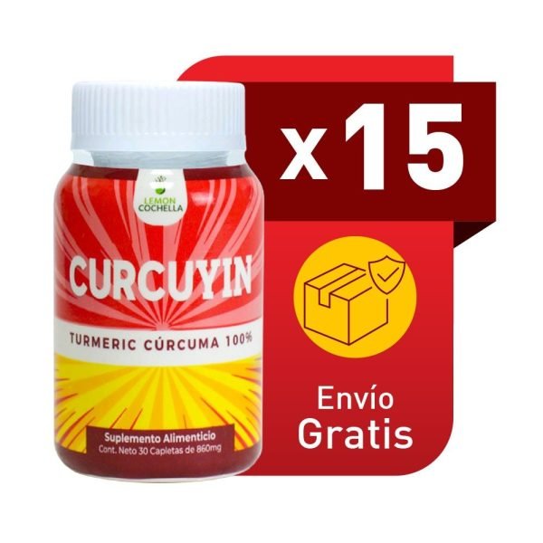 Curcuyin 15 Piezas Lemon Cochella