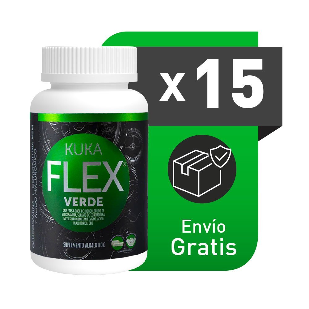 Kuka Flex Verde 15 Piezas Kukamonga