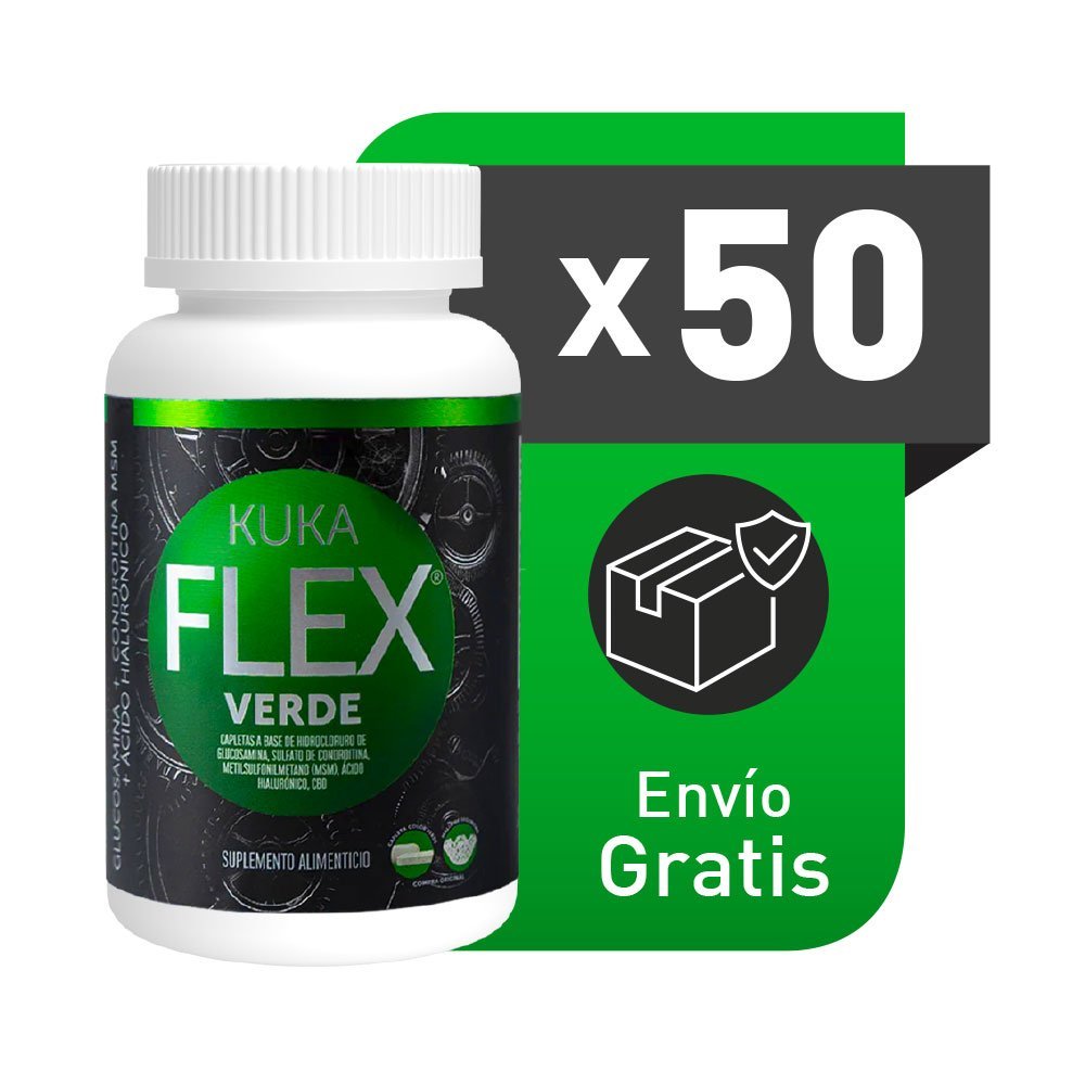 Kuka Flex Verde 50 Piezas Kukamonga