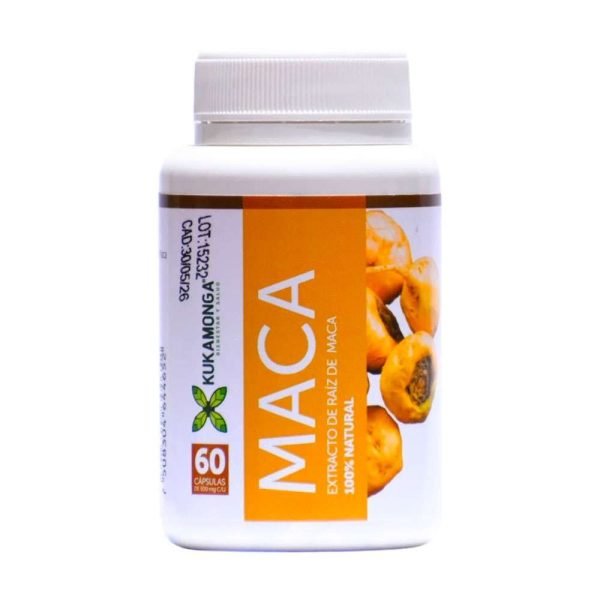 Maca 60 Cápsulas Kukamonga