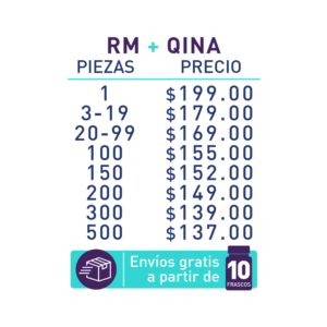 RM Qina 30 Capletas 850 mg