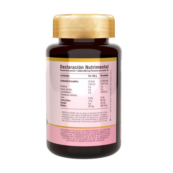 Médula de Bambú Rosa 30 Tabletas Adyura Nat