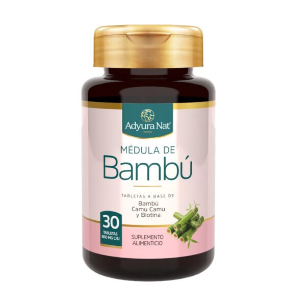 Médula de Bambú Rosa 30 Tabletas Adyura Nat
