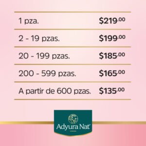 Médula de Bambú Rosa 30 Tabletas Adyura Nat