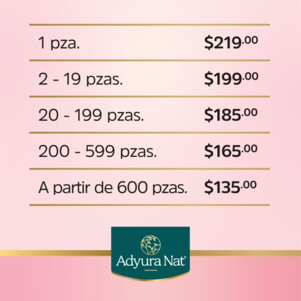 Médula de Bambú Rosa 30 Tabletas Adyura Nat