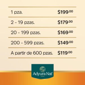 Cúrcuma & Piperina 30 Tabletas Adyura Nat