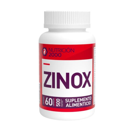 Zinox Pro 60 Cápsulas 500 mg Nutrición 2000