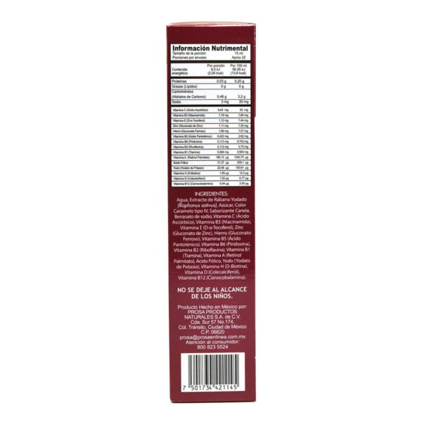 Extracto Rabano L Extracto de Rábano Prosa 340 ml