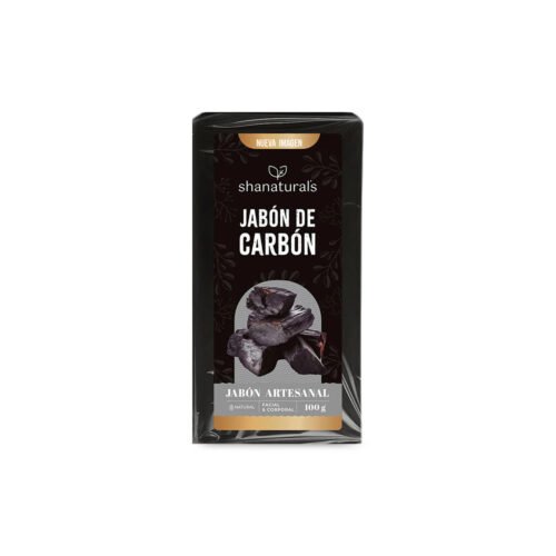 Jabón de Carbón 100 g Shanaturals