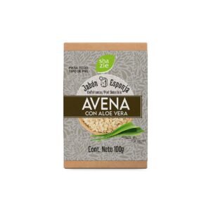 Jabón Esponja Avena Aloe Vera 100 g Shazie