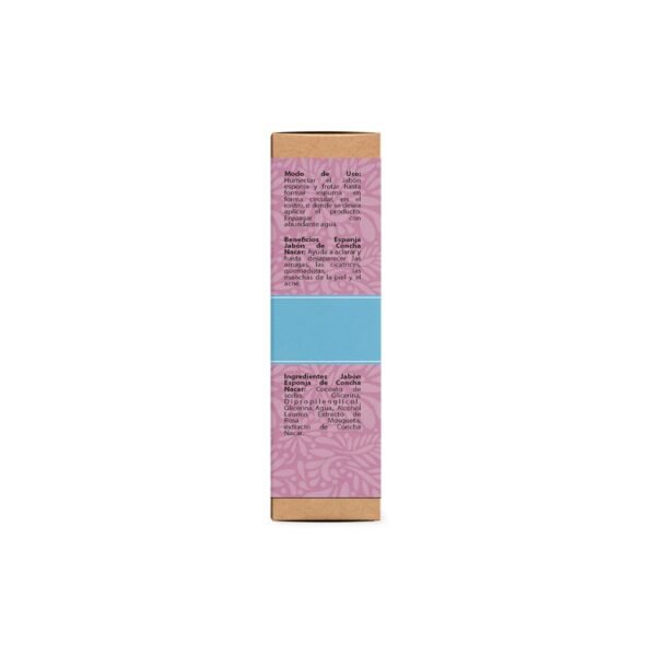Jabón Esponja Concha Nácar Rosa Mosqueta 100 g Shazie