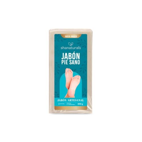 Jabón Pie Sano 100 g Shanaturals