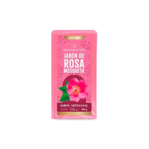 Jabón de Rosa Mosqueta 100 g Shanaturals