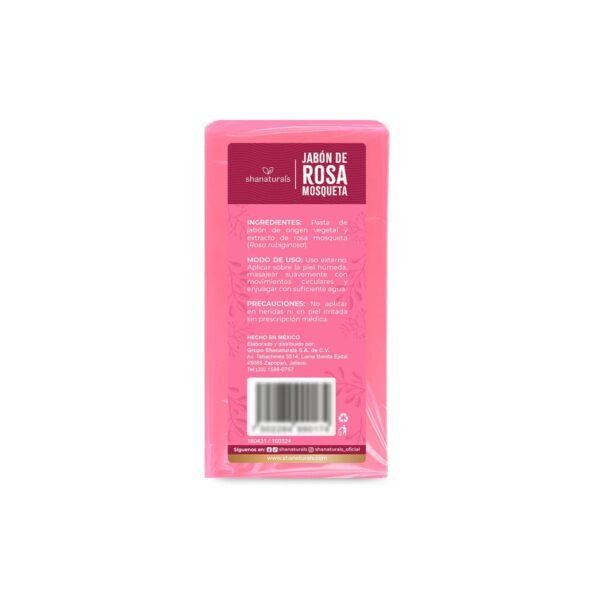 Jabón de Rosa Mosqueta 100 g Shanaturals