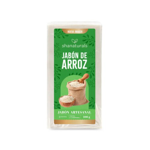 Jabón de Arroz 100 g Shanaturals